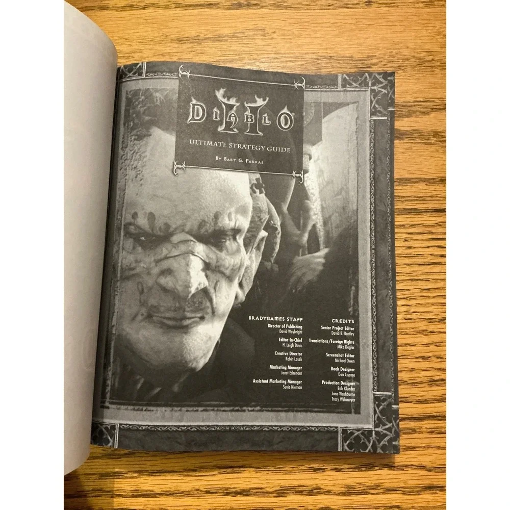 Diablo II Ultimate Strategy Guide BradyGames‎ Bart Farkas Game Walkthrough